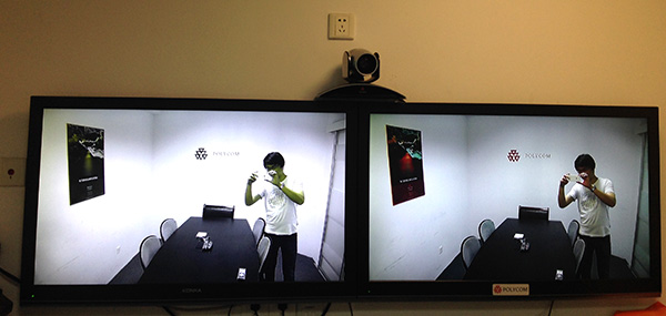 視頻會議系統(tǒng)操作演示區(qū)