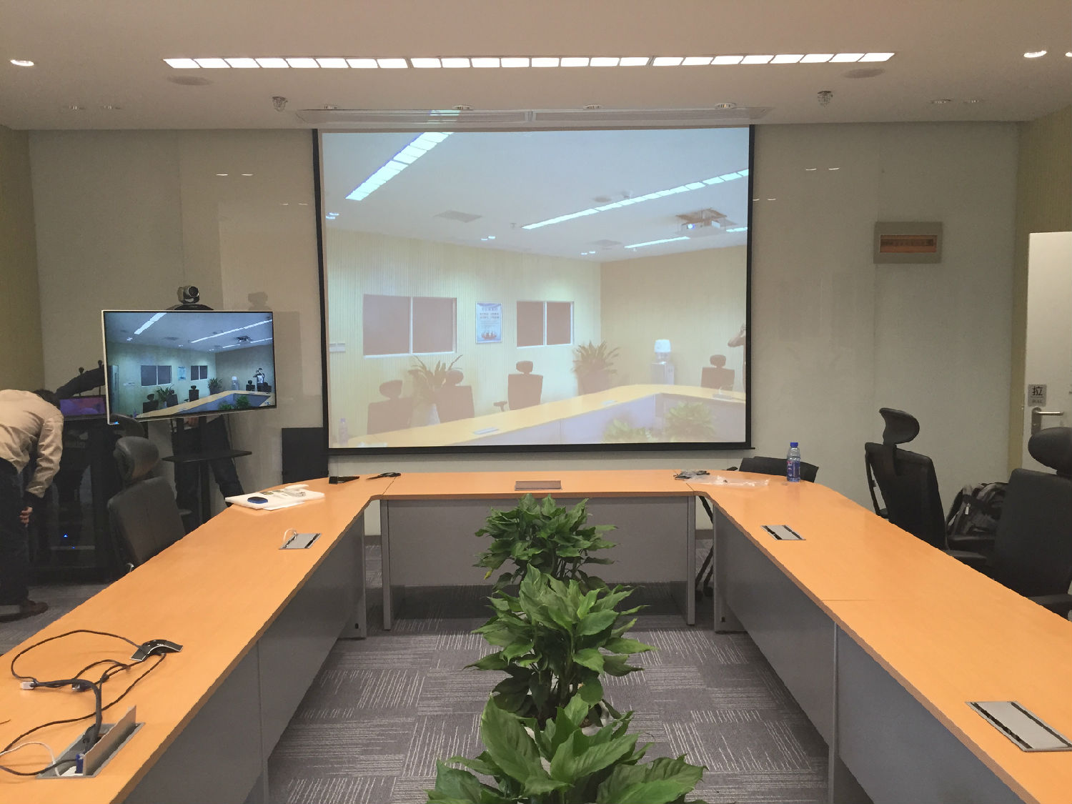 視頻會議,電話會議